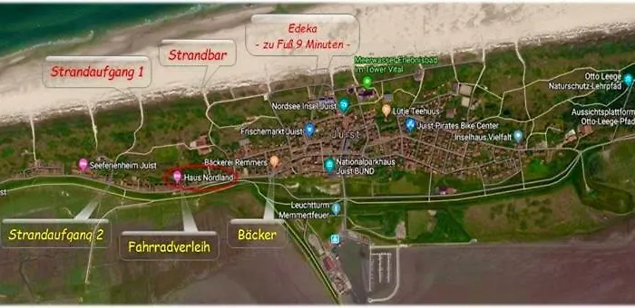 Sonnenduene Insel * Juist